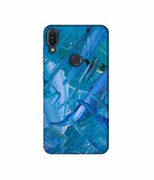 Amazon Brand - Solimo Designer Blue Paint 3D Printed Hard Back Case Mobile Cover for Asus Zenfone Max Pro M1 ZB601KL