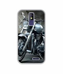 Amazon Brand - Solimo Designer Motorcycle UV Printed Soft Back Case Mobile Cover for Panasonic P100