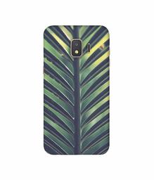 Amazon Brand - Solimo Designer Leaf Texture 3D Printed Hard Back Case Mobile Cover for Samsung Galaxy J2 Core