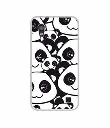 Amazon Brand - Solimo Designer Panda Texture UV Printed Soft Back Case Mobile Cover for Infocus M370i