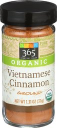 365 EVERYDAY VALUE Organic Cinnamon Vietnamese Ground, 37 GR