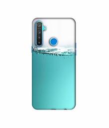 Amazon Brand - Solimo Designer Half Fill 3D Printed Hard Back Case Mobile Cover for Realme 5 / Realme 5s / Realme 5i