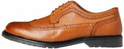 Amazon Brand: Finding Men's brogues., Classic Tan, 42 EU