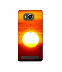 Amazon Brand - Solimo Designer Sunset View 3D Printed Hard Back Case Mobile Cover for Lenovo A7700