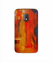 Amazon Brand - Solimo Designer Orange Canvas 3D Printed Hard Back Case Mobile Cover for Motorola Moto G4 Play