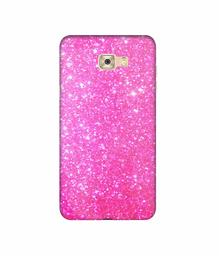 Amazon Brand - Solimo Designer Pink Sparkle 3D Printed Hard Back Case Mobile Cover for Samsung Galaxy C7 Pro