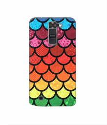 Amazon Brand - Solimo Designer Multicolor Pattern 3D Printed Hard Back Case Mobile Cover for LG K7