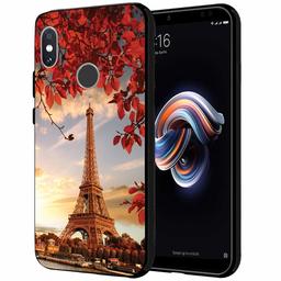 Amazon Brand - Solimo Designer Paris Printed Hard Back Case Mobile Cover for Redmi Note 5 Pro