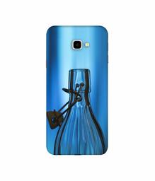 Amazon Brand - Solimo Designer Blue Bottle 3D Printed Hard Back Case Mobile Cover for Samsung Galaxy J4 Plus