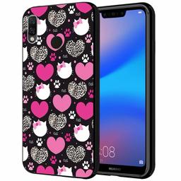 Amazon Brand - Solimo Designer Hearts Printed Hard Back Case Mobile Cover for Huawei Nova 3i (D1210)