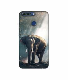 Amazon Brand - Solimo Designer Elephant 3D Printed Hard Back Case Mobile Cover for Huawei Honor 8 Pro