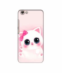 Amazon Brand - Solimo Designer Babby Kitty 3D Printed Hard Back Case Mobile Cover for Vivo Y69