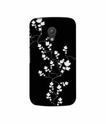 Amazon Brand - Solimo Designer Color Flowers 3D Printed Hard Back Case Mobile Cover for Motorola Moto G 2nd Generation