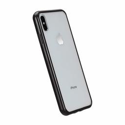 AmazonBasics iPhone Xs Max Crystal Mobile Phone Case (Protective & Anti Scratch) - Black (Renewed)