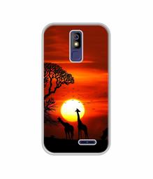 Amazon Brand - Solimo Designer Sunshade UV Printed Soft Back Case Mobile Cover for Panasonic P100