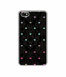 Amazon Brand - Solimo Designer Heart Texture UV Printed Soft Back Case Mobile Cover for Huawei Honor 4X