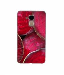 Amazon Brand - Solimo Designer Red Texture 3D Printed Hard Back Case Mobile Cover for Huawei Honor 5c