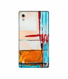 Amazon Brand - Solimo Designer Glass Paint 3D Printed Hard Back Case Mobile Cover for Sony Xperia T3