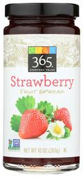 365 Everyday Value, Strawberry Fruit Spread, 10 oz