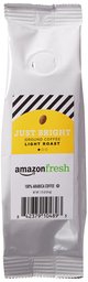 AmazonFresh Just Bright Ground Coffee, Light Roast, 1.75 Ounce