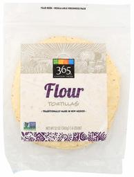 365 EVERYDAY VALUE Homestyle Flour Tortillas 6ct, 12 OZ