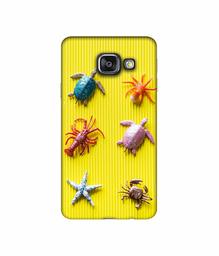 Amazon Brand - Solimo Designer Sea Animals 3D Printed Hard Back Case Mobile Cover for Samsung Galaxy A3 (2016)