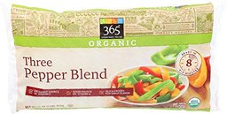 365 by Whole Foods Market, Frozen Organic Vegetables, Three Pepper Blend, 16 Ounce