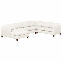 Amazon Brand – Stone & Beam Andover Modern Right U-Sectional Sofa, 134