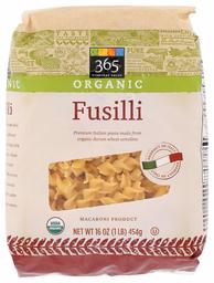 365 Everyday Value, Organic Fusilli, 16 oz