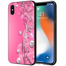 Amazon Brand - Solimo Designer Floral Printed Hard Back Case Mobile Cover for Apple iPhone X/Xs (D1168)