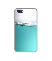 Amazon Brand - Solimo Designer Half Fill UV Printed Soft Back Case Mobile Cover for Oppo A71