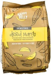 Marque Amazon - Happy Belly Mangue Déshydrathée 100 g