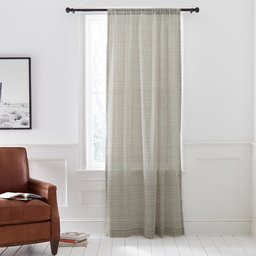 Modern Family Stone & Beam Paramon Sheer Curtain