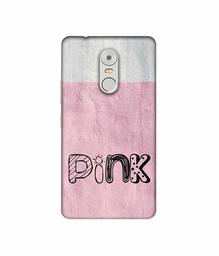 Amazon Brand - Solimo Designer Pink 3D Printed Hard Back Case Mobile Cover for Lenovo K6 Note