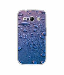 Amazon Brand - Solimo Designer Water Drops UV Printed Soft Back Case Mobile Cover for Samsung Galaxy J1