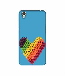 Amazon Brand - Solimo Designer Ball Heart 3D Printed Hard Back Case Mobile Cover for Oppo A37