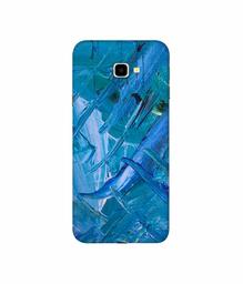 Amazon Brand - Solimo Designer Blue Paint 3D Printed Hard Back Case Mobile Cover for Samsung Galaxy J4 Plus