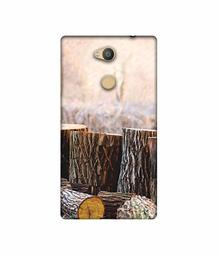 Amazon Brand - Solimo Designer Wood logs 3D Printed Hard Back Case Mobile Cover for Sony Xperia L2