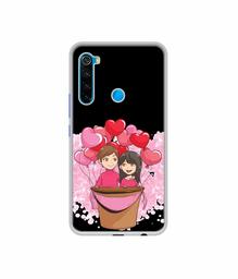 Amazon Brand - Solimo Designer Boy and Girl UV Printed Soft Back Case Mobile Cover for Mi Redmi Note 8