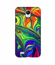 Amazon Brand - Solimo Designer Mash Painting 3D Printed Hard Back Case Mobile Cover for Vivo Y21L