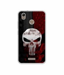 Amazon Brand - Solimo Designer Punisher Skull UV Printed Soft Back Case Mobile Cover for Infocus Turbo 5