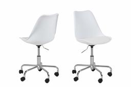 Amazon Brand - Movian Arendsee, Desk Chair, 55 x 48.5 x 93 cm (L x W x H), White