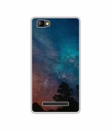 Amazon Brand - Solimo Designer Sky Photography UV Printed Soft Back Case Mobile Cover for Lyf Flame 8