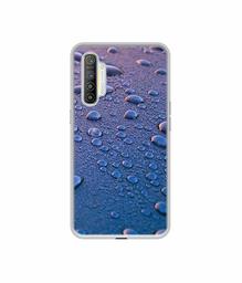 Amazon Brand - Solimo Designer Water Drops UV Printed Soft Back Case Mobile Cover for Realme XT