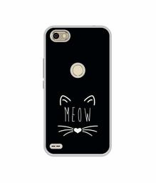 Amazon Brand - Solimo Designer Meow UV Printed Soft Back Case Mobile Cover for Itel S21