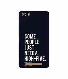 Amazon Brand - Solimo Designer High-Five 3D Printed Hard Back Case Mobile Cover for Gionee Marathon M5 lite