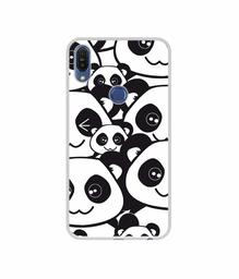 Amazon Brand - Solimo Designer Panda Texture UV Printed Soft Back Case Mobile Cover for Asus Zenfone Max Pro (M1) ZB601KL