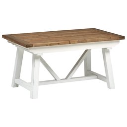 Amazon Brand – Stone & Beam Bradhurst Casual Farmhouse Wood Dining Kitchen Table, 61