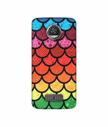 Amazon Brand - Solimo Designer Multicolor Pattern 3D Printed Hard Back Case Mobile Cover for Moto Z2 Play