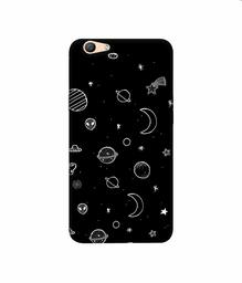 Amazon Brand - Solimo Designer Solar System 3D Printed Hard Back Case Mobile Cover for Oppo F1s